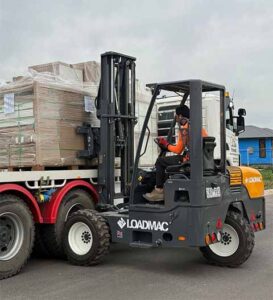 forklift in use